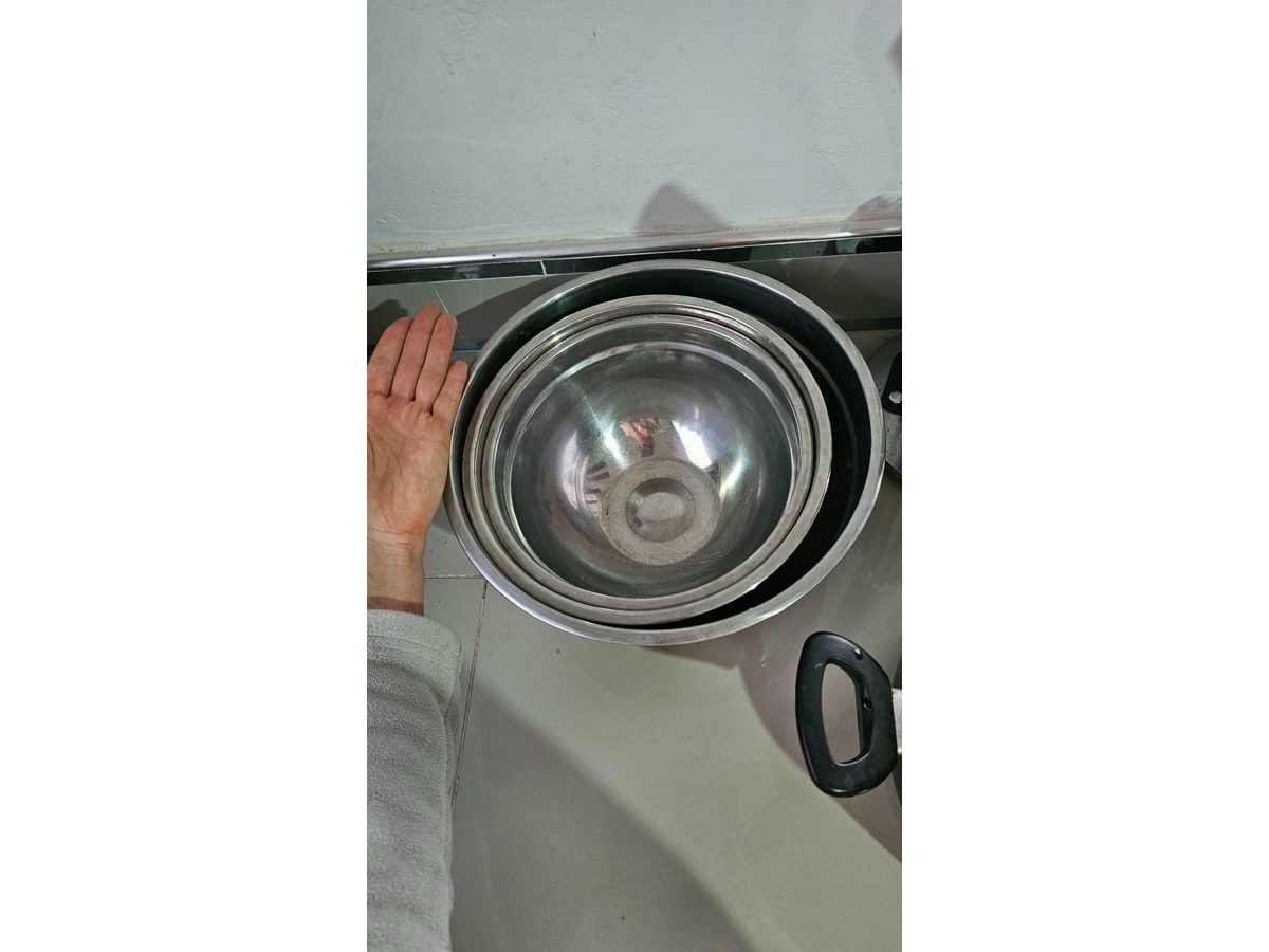 Juego de 4 bowls de acero