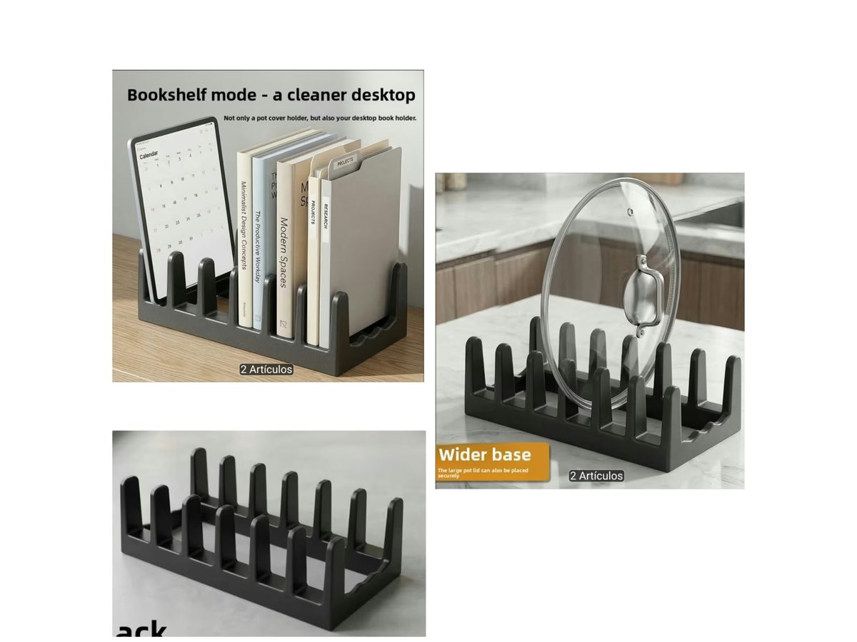 Soporte organizador multiuso