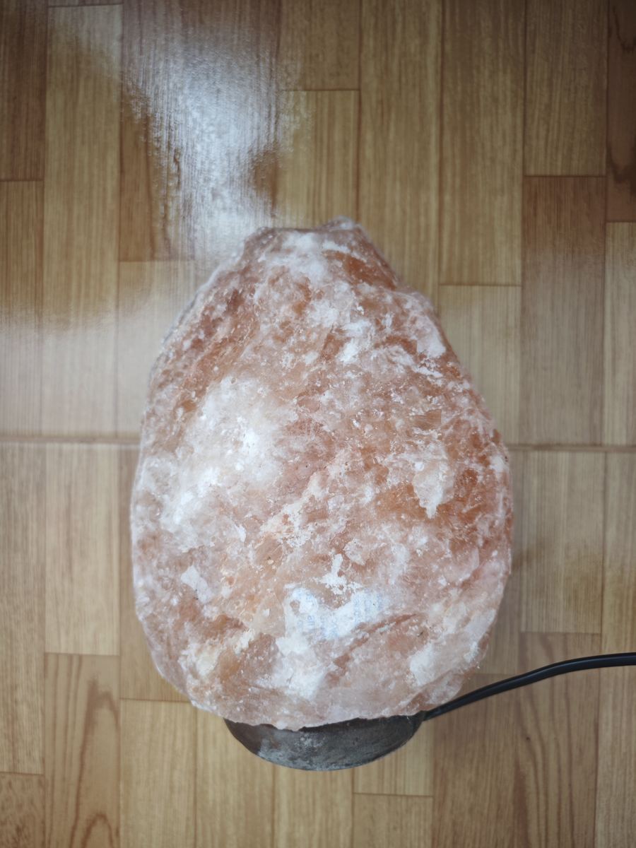 Lámpara de sal del Himalaya grande